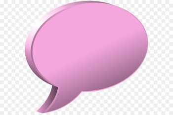 Circle Design Product - Speech Bubble Pink Transparent PNG Image 