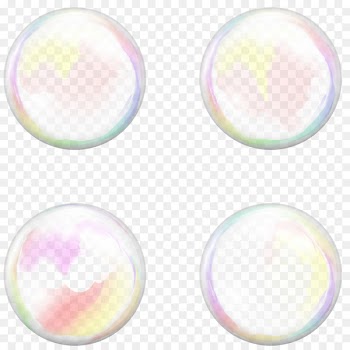 Circle Eye Pattern - Colorful bubbles 