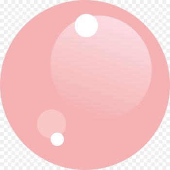Circle Font - Pink circle 