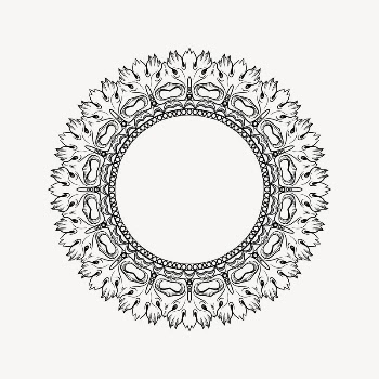 Circle frame clipart, drawing illustration | Free Vector Illustration - rawpixel