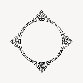 Circle frame clipart, drawing illustration | Free Vector Illustration - rawpixel