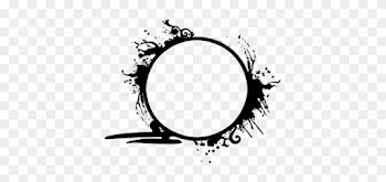 Circle Glass Download - Grunge Circle Frame Png