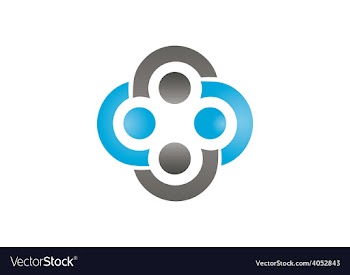  					Circle group teamwork abstract logo vector&nbsp;image														