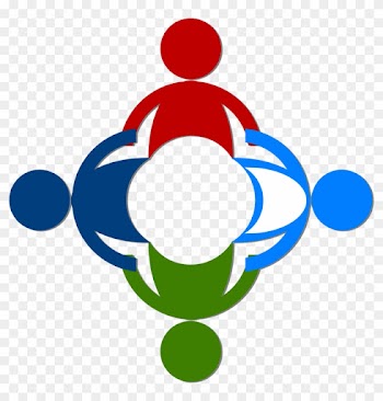 Circle Holding Hands Drawing Clip Art - People Holding Hands Icon
