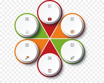 Circle Infographic - Vector creative design diagram directory circular arrow 