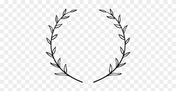 Circle Leaf Border Clipart
