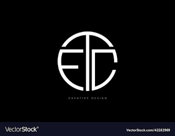 circle letter design ftc minimal