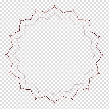 Circle Line art Angle , brown frame transparent background PNG clipart