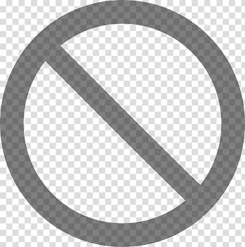 Circle Line Oval, prohibited signs transparent background PNG clipart