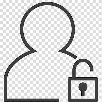 Circle line, User unlocked transparent background PNG clipart