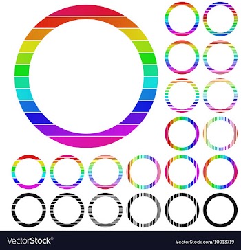Circle Logo Set vector image