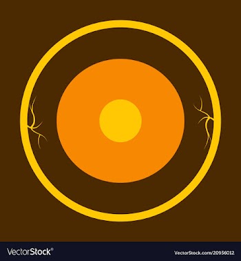 Circle neuron art neuron logo template creative vector image