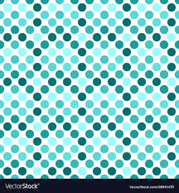 Circle pattern background design - teal abstract vector image
