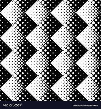 Circle pattern background - monochrome abstract vector image