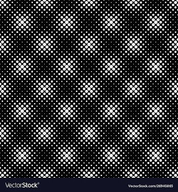 Circle pattern background - monochrome abstract vector image