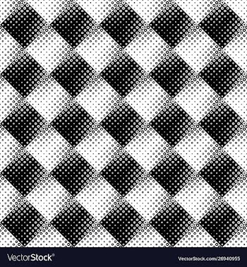 Circle pattern background - monochrome graphic vector image