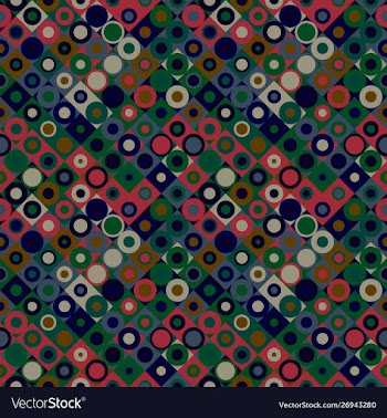 Circle pattern background - seamless abstract vector image