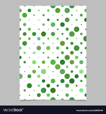 Circle pattern brochure template - cover vector image