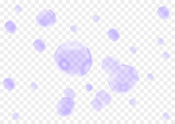 Circle Pattern - Dream purple bubbles 