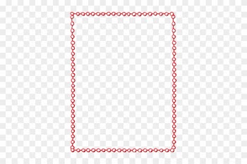 Circle Red - Heart Border Clipart