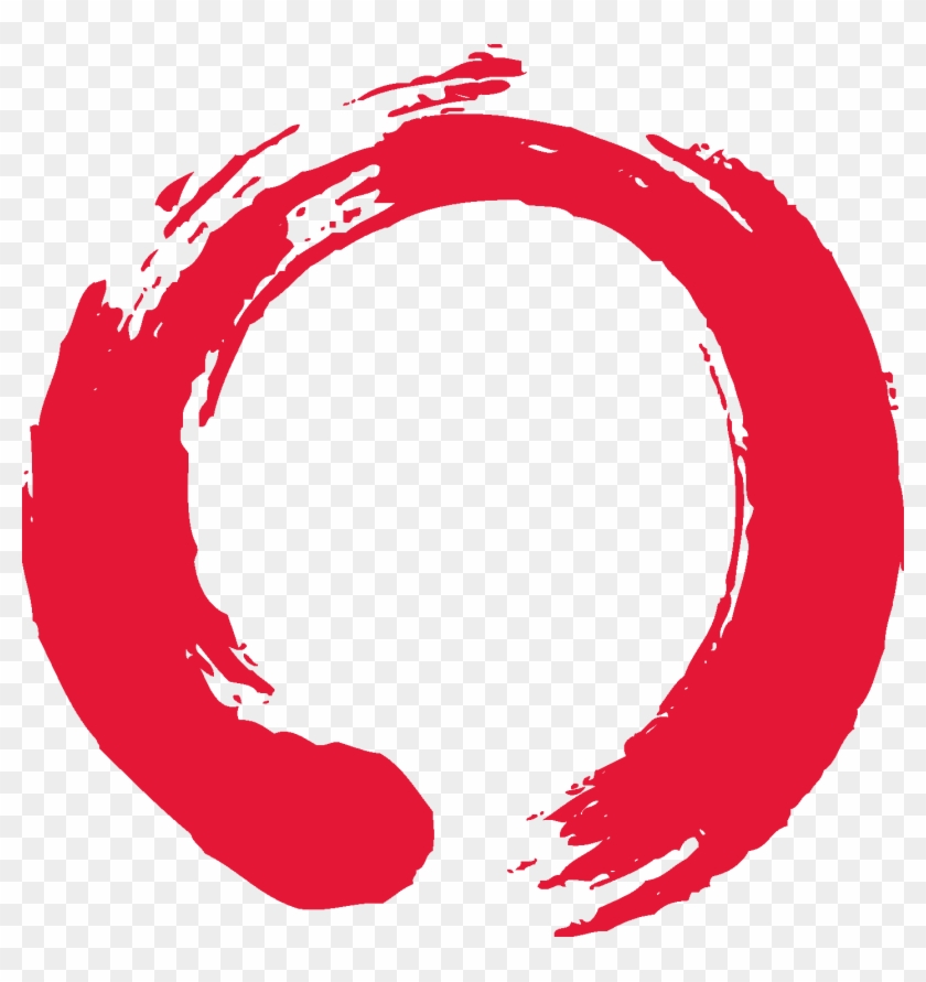 Circle - - Red Paint Circle Png