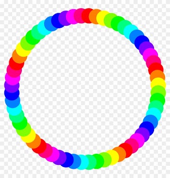Circle Ring - Rainbow Circle Border