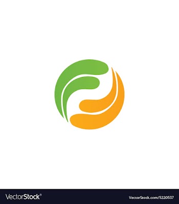  					Circle rotation balance technology logo vector image														