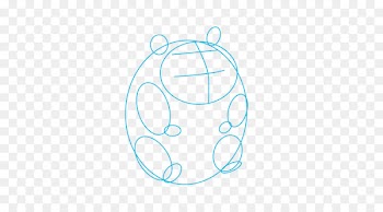 Circle Shape Drawing Line Animal - light curve 