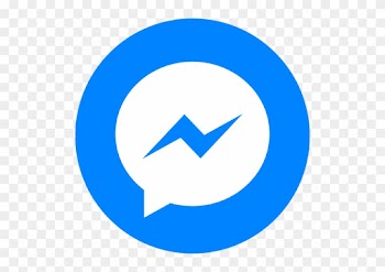 Circle Social Facebook Messenger Logo Png Image - Social Media Icons Png
