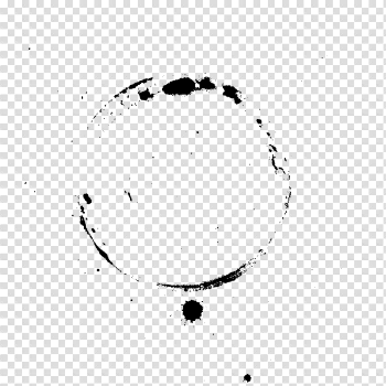 Circle Square Angle Brush Ink Free Download Image
