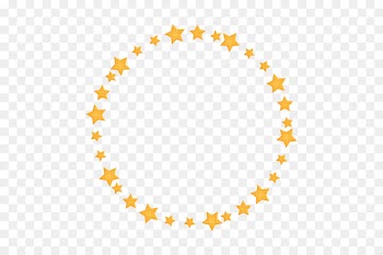 Circle Star Stock photography Illustration - Golden Round Frame PNG Pic 