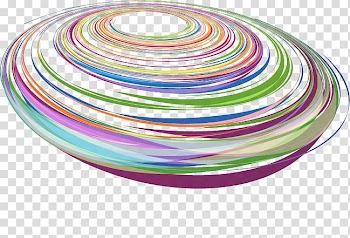Circle , Stereo color ring transparent background PNG clipart