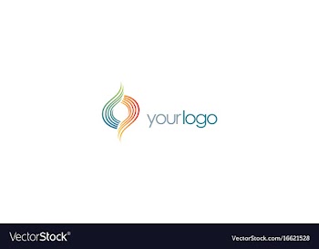  					Circle swirl color logo vector image														