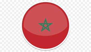 circle symbol red - Morocco 