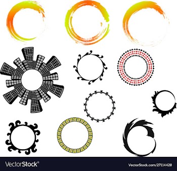 Circle vector image