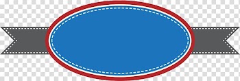 Circle Web banner Logo Icon, Blue circle banner transparent background PNG clipart