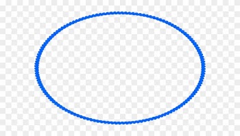 Circle With Blue Border