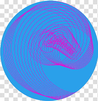 Circles, pink spiral lines illustration transparent background PNG clipart