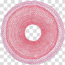 CIRCLES, round red abstract illustration transparent background PNG clipart