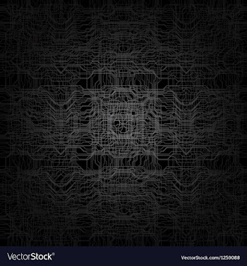 Circuit pattern vector image