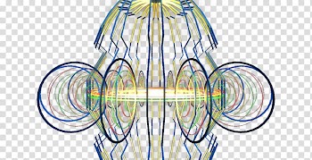 Circular Light Stage, multicolored abstract illustration transparent background PNG clipart