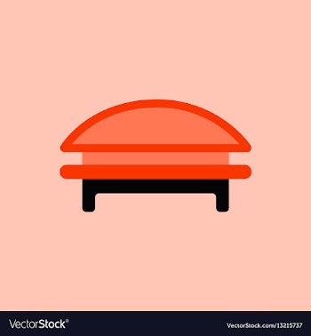 Circular park bench vector image