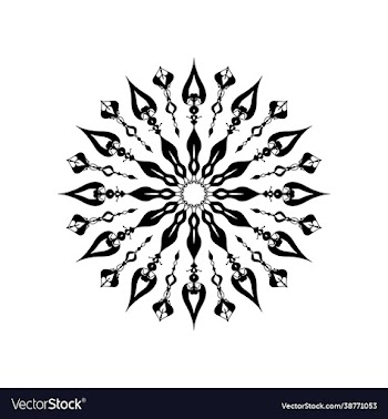 circular pattern mandala background