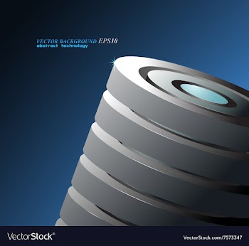 Circular shaped vector image