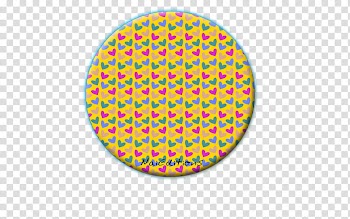 Circulos, multicolored heart print circle graphic transparent background PNG clipart