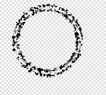 Circulos , round gray and black frame illustration transparent background PNG clipart
