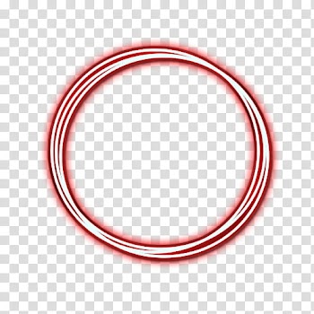 CIRCULOS, round red and white light illustration transparent background PNG clipart