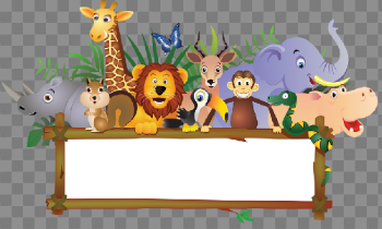 Circus Animals PNG Free Download