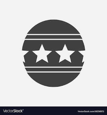 Circus ball vector image