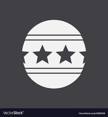 Circus ball vector image